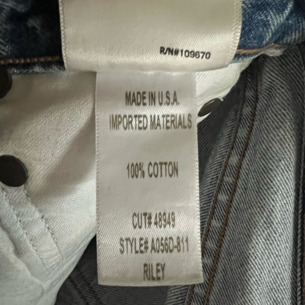 AGOLDE Riley High Rise Straight Denim - Picture 10 of 10